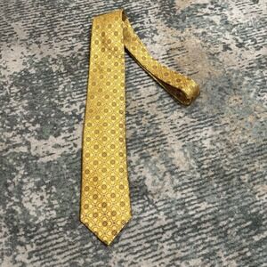 NWT Robert Talbott "Best of Class" silk necktie Gold